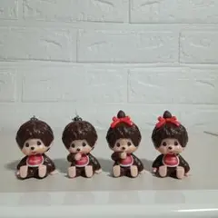 モンチッチ　めじるしアクセサリー 4個セット
