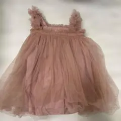 チュールワンピース