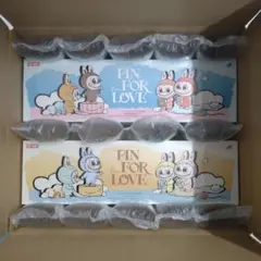 ラブブPINFORLOVEぬいぐるみペンダント　イニシャルアルファベット2BOX