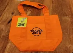 TRADER JOE'S ミニトート オレンジ 2025
