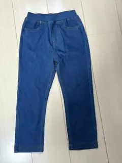 petit main パンツ 100 男の子 ストレッチ デニム風 プティマイン