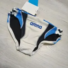 Sサイズ メンズ 競泳水着 アリーナ arena 競パン フルダルUV 白紺青