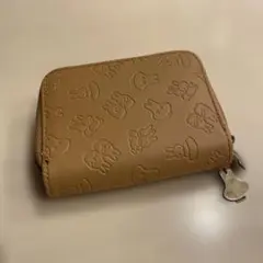 【未使用】リンネル付録　miffy　おばけミッフィー キーチェーン付じゃばら財布