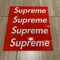 supreme ステッカー　4枚セット　正規品