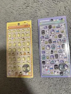【正規品】ボンボンドロップシールミニ　サンリオ　はぴだんぶい　ポムポムプリン