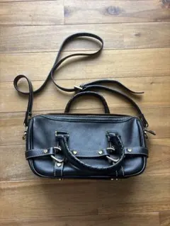 Samantha Thavasa レザーショルダーバッグ