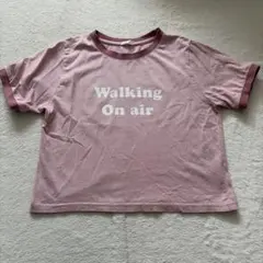 COLZA キッズ Tシャツ ピンク ロゴ