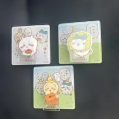 ちいかわ アクリルシーンクリップ ビスケット 3種セット