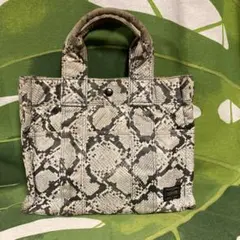 ★希少!【廃盤 ヘッドポーター トートバッグ パイソン PORTER タンカー】