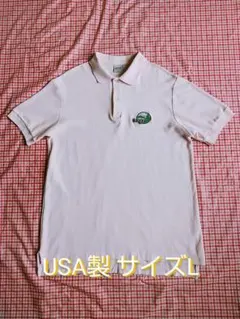 90s　USA製　Jantzen　ジャンセン　ビンテージ 半袖ポロシャツ　Lのサムネイル