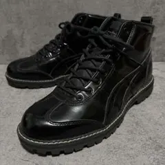美品　オニツカタイガー　リンカンブーツ　レザースニーカー　ブラック　1776