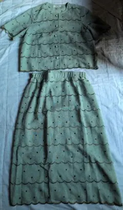 15号　黄緑 セットアップ