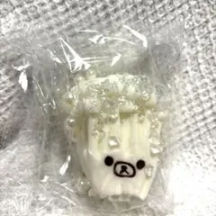 【大人気スクイーズ】キラキラ先生✨白いくまちゃんエノキ