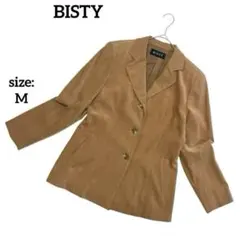 東京スタイル ビスティ テーラードジャケット スエード M 秋冬 ライトアウター