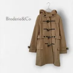 【ブロードゥリーアンドコー】 ダッフルコート ロング アウター キャメル