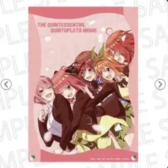 映画五等分の花嫁 A4アクリルボード スタッドピン付き