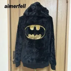 aimerfell エメフィール バットマン フード付きもこもこジップパーカーMのサムネイル