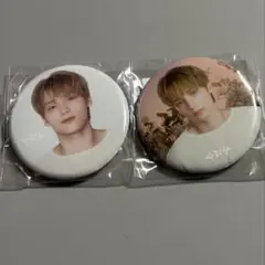 ヒュニンカイ　TXT カプセルトイ 缶バッジ　2つ