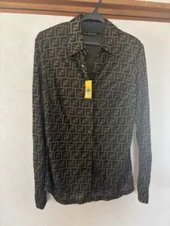 FENDI Jeans ズッカ柄 長袖シャツ ブラウンのサムネイル