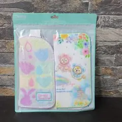 ディズニーシー園内正規品・最新作★ジェラトーニ&フレンズ　タオルポーチセット