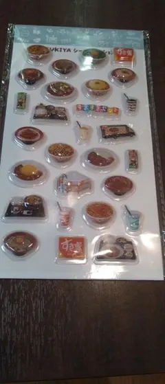 すき家シールコレクションのサムネイル