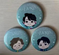 ミセス フィヨルド ガチャ 缶バッジ 3種 コンプリート