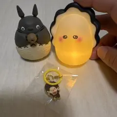 となりのトトロ フィギュア ライト キーホルダー 3点セットのサムネイル