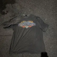 Harley-Davidson ファイヤーパターン Tシャツのサムネイル