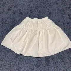 ♡JILL by JILLSTUART♡ホワイトフレアスカート　ひざ丈のサムネイル