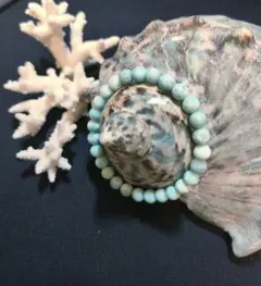 天然石ラリマーブレスレット