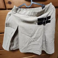 WEGO チェックスカート