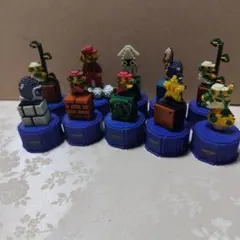 スーパーマリオ ブロック型ボトルキャップ 10体セット
