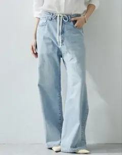 Whim Gazetteドロストデニムパンツ 34 完売品