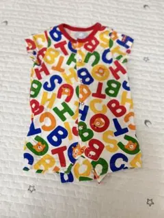 HOTBISCUITS カラフルアルファベットロンパース