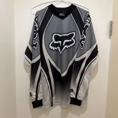 あいみょん 90s FOX RACING モトクロスシャツ ロンT 総柄 - メルカリ
