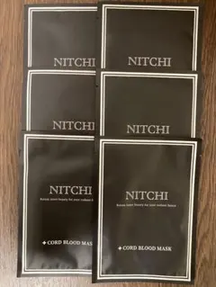NITCHI CORD BLOOD MASK 6枚入り