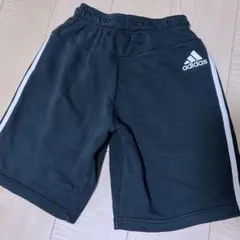 adidas サイドライン ロゴ ハーフパンツ ショートパンツ スウェットパンツ