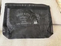 ハローキティ　メッシュポーチ　化粧ポーチ　サンリオ　HELLO KITTY小物入