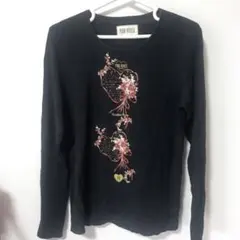 ピンクハウス　パッションローズ長袖カットソー