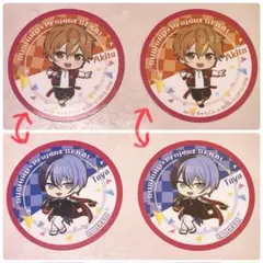 プロセカ　スシローコラボ　2点セット　東雲彰人 青柳冬弥　特典ピック