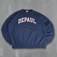 00s チャンピオンchampion DEPAUL クルーネックスウェット