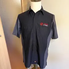 メンズ【美品 Haas F1 REDKAP】黒 M 刺繍ロゴ チームクルーシャツのサムネイル