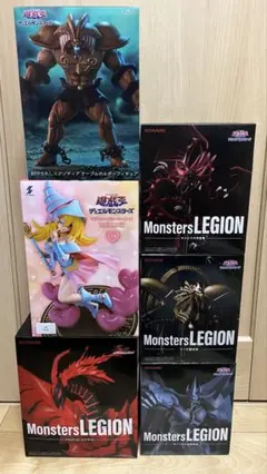 遊戯王 プライズ フィギュア 6点 まとめ売り