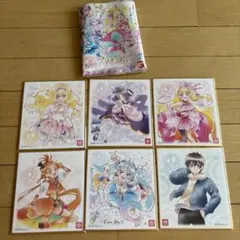 プリキュア色紙アート