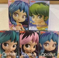 うる星やつら フィギュア　5種　ラム　テン　Qposket