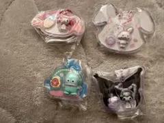 サンリオキャラクターズ パッケージチャーム 4点セット