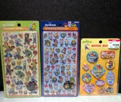 正規　ズートピア　ボンボンドロップ　シール　プチドロップ　ウォーターシール