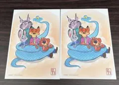 ズートピア2 入場者特典 カード2枚セット