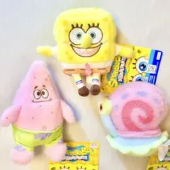 【新品】スポンジボブ　ミルキーボア　ぬいぐるみ パトリック コンプリートセット