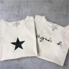 agnès b. 星プリント Tシャツ 12 ans